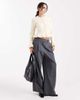 Brave Soul Brave Soul crew neck knit cardigan with ruffle cuffs and hem in butter yellow - 4