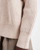 Brave Soul Brave Soul crew neck sweater in oat-Neutral - 2