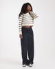 Brave Soul Brave Soul cropped cardigan in cream and navy stripe-Neutral - 3