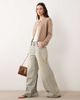 Brave Soul Brave Soul fisherman knit cardigan in mink-Neutral - 2