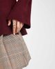 Brave Soul Brave Soul high neck sweater with wide sleeves in burgundy-Red - 3