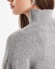 Brave Soul Brave Soul high neck sweater with wide sleeves in gray - 2