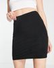 Brave Soul Brave Soul jade jersey basic skirt in black - 2