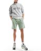 Brave Soul Brave Soul jersey shorts in green - 1