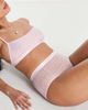 Brave Soul Brave Soul lace high waisted briefs in baby pink - 4