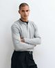 Brave Soul Brave Soul long sleeve waffle knit t-shirt in light gray heather - 4