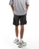 Brave Soul Brave Soul multi pocket tech cargo shorts in dark gray - 2