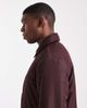 Brave Soul Brave Soul padded button down short jacket in burgundy-Red - 4