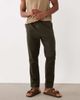 Brave Soul Brave Soul relaxed fit linen mix pants in khaki-Green - 3