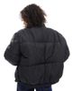 Brave Soul Brave Soul reversible short puffer jacket in black and leopard print - 3