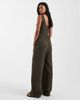 Brave Soul Brave Soul scoop neck jumpsuit in khaki-Green - 2