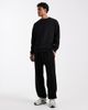 Brave Soul Brave Soul scuba-style fabric joggers in black scuba-style fabric - part of a set - 1