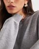 Brave Soul Brave Soul scuba-style fabric sweatshirt in gray heather - 3