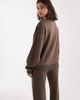 Brave Soul Brave Soul scuba-style sweatshirt in taupe-Neutral - 4