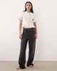 Brave Soul Brave Soul short sleeve cardigan wiith frill hem in oat-Neutral - 2