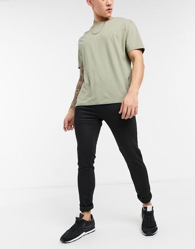Brave Soul Brave Soul skinny jeans in black