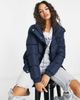 Brave Soul Brave Soul slay puffer jacket in navy - 1