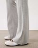 Brave Soul Brave Soul stretch flare leggings in light gray heather - 4