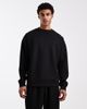 Brave Soul Brave Soul sweatshirt in black scuba-style fabric - part of a set - 1