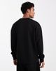 Brave Soul Brave Soul sweatshirt in black scuba-style fabric - part of a set - 3