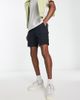 Brave Soul Brave Soul tech cargo shorts in black - 1
