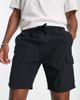 Brave Soul Brave Soul tech cargo shorts in black - 4
