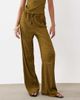 Brave Soul Brave Soul textured pants in olive green - part of a set - 2