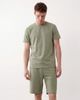 Brave Soul Brave Soul textured shorts in sage green - part of a set - 1