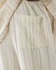 Brave Soul Brave Soul textured tapered pants in cream and brown stripes - part of a set-White - 3