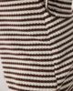 Brave Soul Brave Soul tie front crochet shorts in brown and cream stripes - part of a set - 4