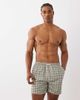 Brave Soul Brave Soul tile print swim shorts in sage green and cream - 1