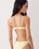 Brave Soul Brave Soul u-front bikini top in lemon yellow - 3