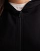 Brave Soul Brave Soul zip front hoodie in black scuba-style fabric - 3