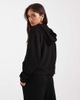 Brave Soul Brave Soul zip front hoodie in black scuba-style fabric - 4