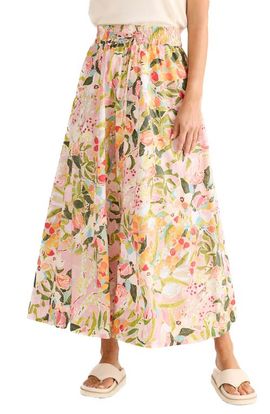 Brave+True Brave+True Eliza Floral Print Maxi Skirt
