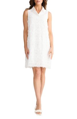 Brave+True Brave+True Felicity Textured Cotton Shift Dress