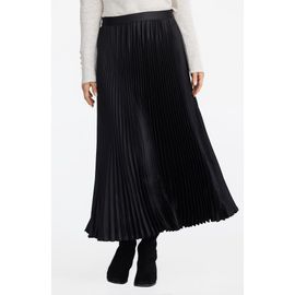 Brave+True Brave+True Identity Pleated Satin Skirt