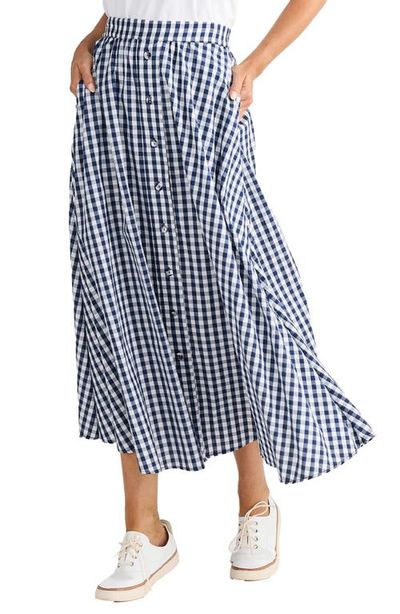 Brave+True Brave+True Lucy Plaid Maxi Skirt