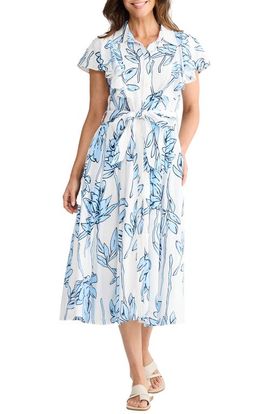 Brave+True Brave+True Marigold Tie Waist Midi Dress