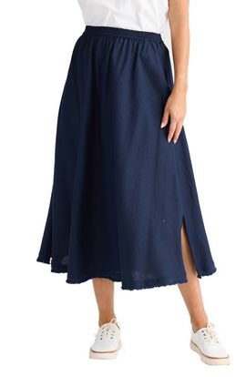 Brave+True Brave+True Oakley Linen Blend Skirt