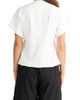 Brave+True Brave+True Origami Asymmetric Woven Top - 2