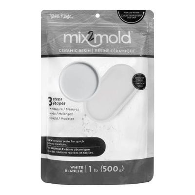 Brea Reese Brea Reese Mix2Mold Ceramic Resin White Powder 1Lb Bag