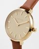 Breda Breda Beverly Leather Watch Gold/Brown One - 5