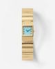 BREDA BREDA Groove Metal Bracelet Watch in Turquiose, Women's at Urban Outfitters - 1
