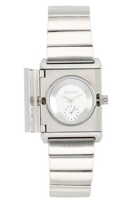 BREDA BREDA Pulse Locket Tank Bracelet Watch, 26mm x 30mm