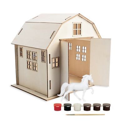 Breyer Breyer Horses Paint Your Own Barn And Horse