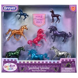 Breyer Breyer Horses Stablemates Series Sparkling Spendor Deluxe Unicorn Set