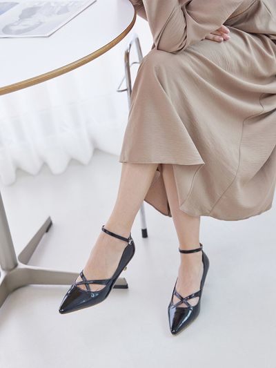 BRIANA X-Strap Stiletto_Black