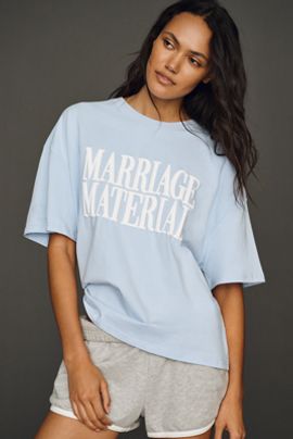 BRIDEMERCH Marriage Material Tee