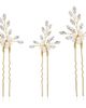 Brides & Hairpins Brides & Hairpins Agapi Set of 4 Pearl & Crystal Hair Pins - 1